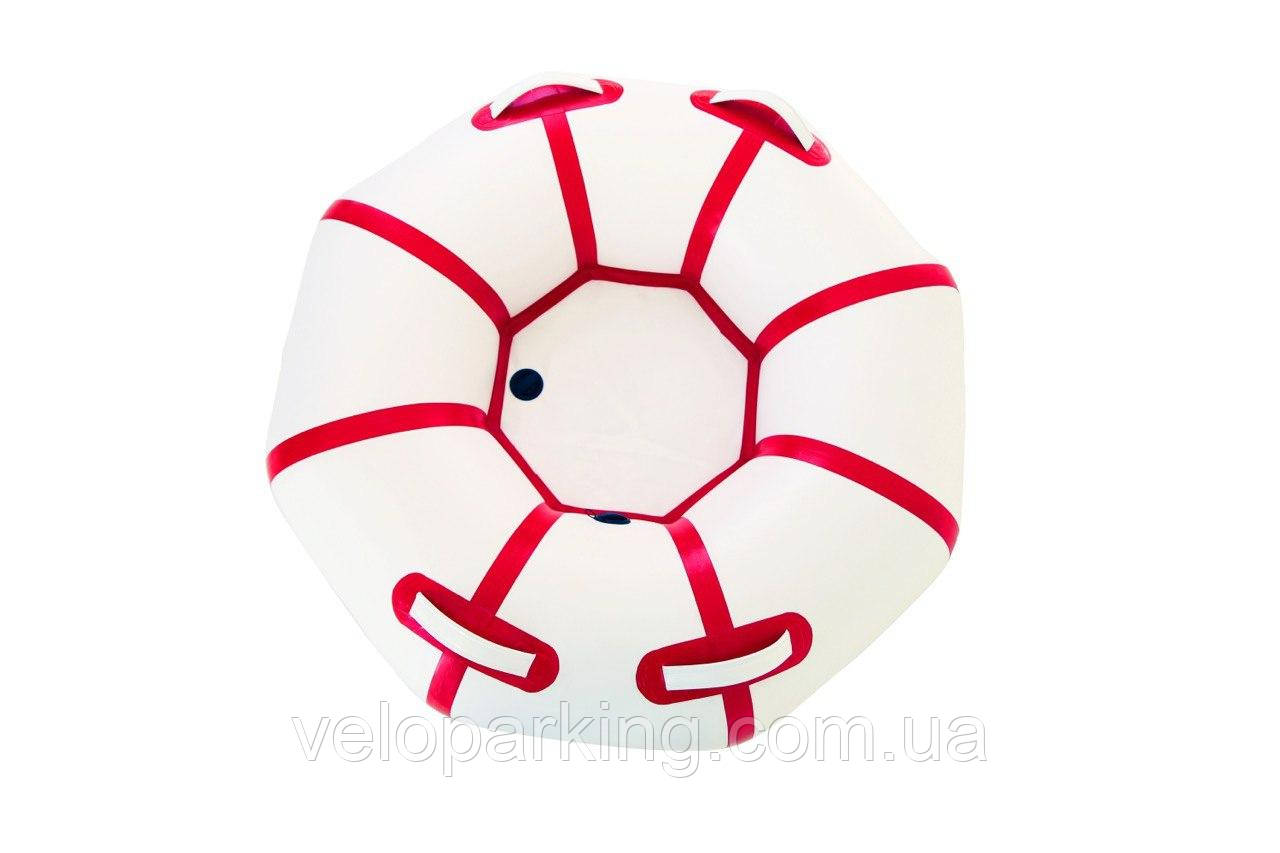 Надувні санки Snow тюбінг армований для снігу та води, коло таблетка, з ручками безкамерна Україна