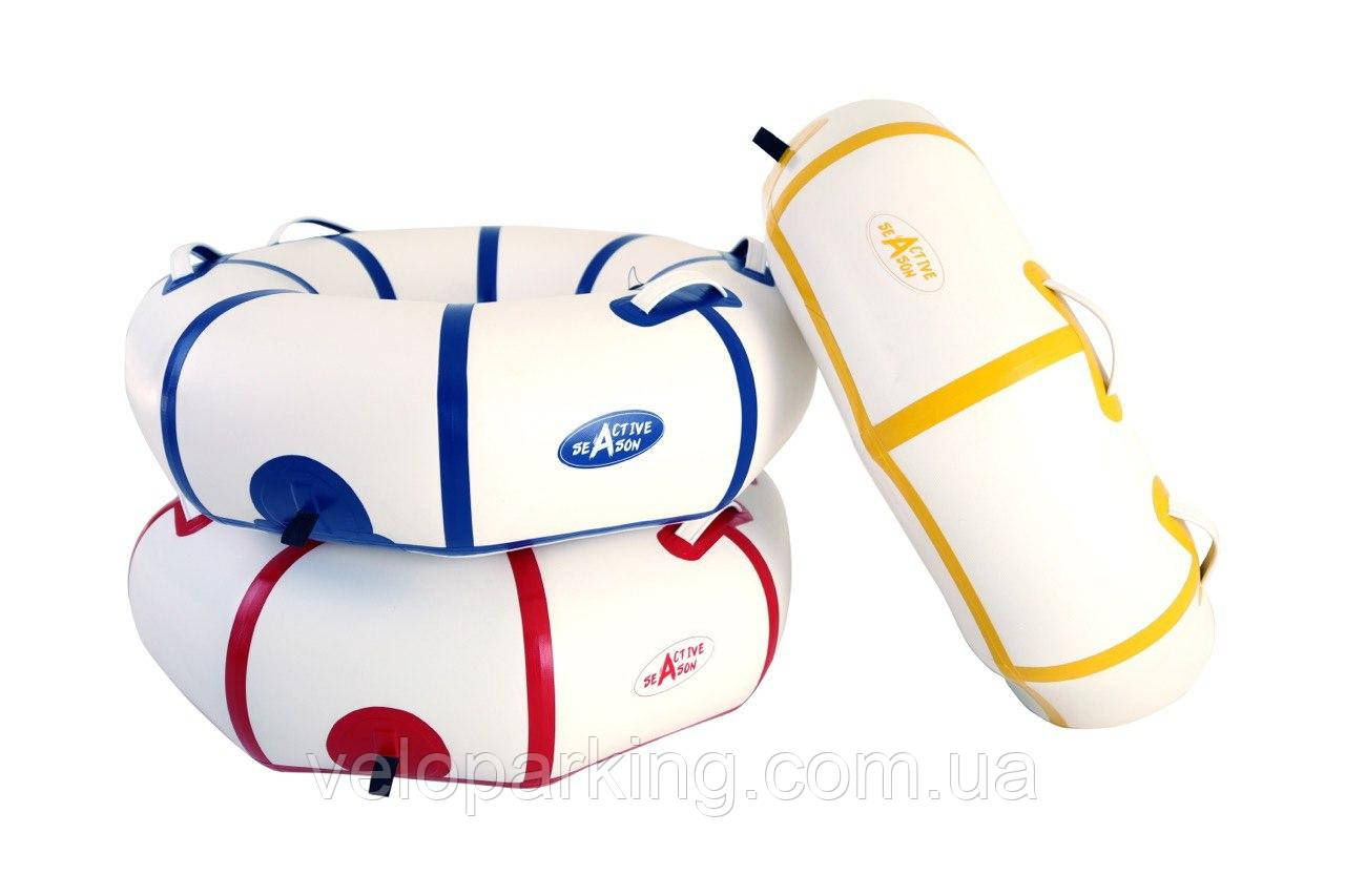 Надувні санки Snow тюбінг армований для снігу та води, коло таблетка, з ручками безкамерна Україна