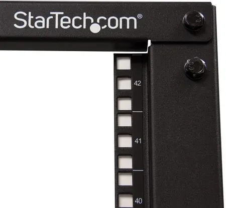 StarTech otwarta 42U Czarna (4POSTRACK42)