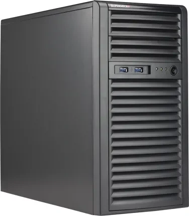 Supermicro Mini Tower Czarny 400W (CSE731I404B)