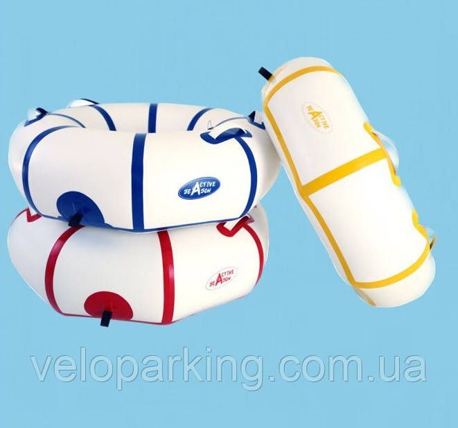 Надувні санки Snow тюбінг армований для снігу та води, коло таблетка, з ручками безкамерна Україна