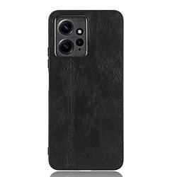 Чохол для смартфона Cosmis Leather Case for Xiaomi Redmi Note 12 4G Black