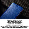 Чохол для HTC U23 Pro 5G книжка з НАТУРАЛЬНОЇ ШКІРИ із підставкою візитницею протиударний магнітний "LUXOR" Чорний, фото 8