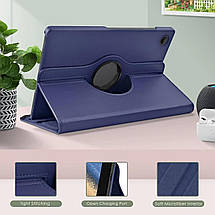 Шкіряний чохол книжка 360 для Samsung Galaxy Tab A9 Plus (11") / чорний, фото 3