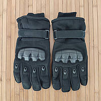 Тактические военные зимние перчатки размер XXL цвет Черный