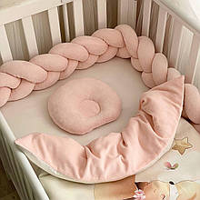 Комплект постільної дитячої білизни для ліжечка №8 Sweet Dream Лисичка топ