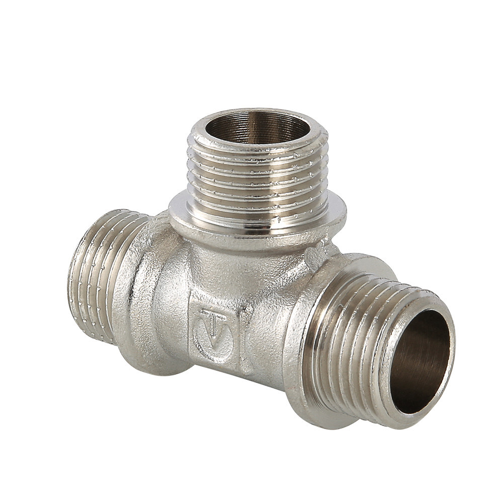 Трійник нарізний рівномірний Valtec DN 3/4"x3/4"x3/4" Н-Н-Н (Італія) VTr.131.N.0005