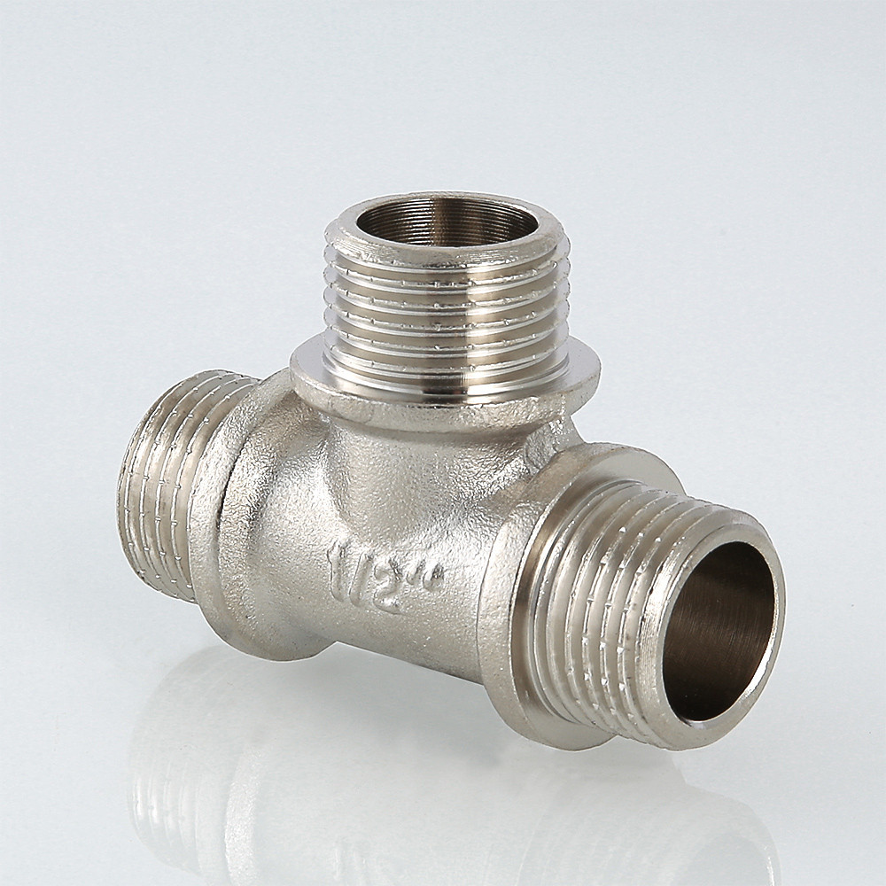 Тройник резьбовой равнопроходной Valtec DN 3/4"x3/4"x3/4" Н-Н-Н (Италия) VTr.131.N.0005 - фото 5 - id-p2037715130