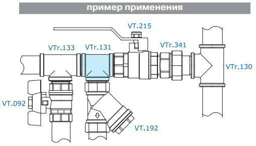 Тройник резьбовой равнопроходной Valtec DN 3/4"x3/4"x3/4" Н-Н-Н (Италия) VTr.131.N.0005 - фото 8 - id-p2037715130