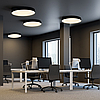 Керована LED люстра Ardero AL6085 ARD 60W NOVA 5040Lm 2700К-6500K кругла чорна (світильник з пультом) 500х100, фото 5