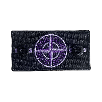 Патч - Stone Island / Стон Айленд + 2 пуговицы - Violet Gabardine