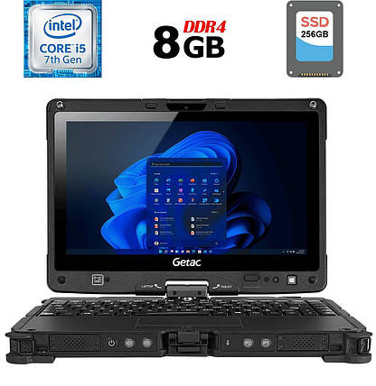 Захищений ноутбук Б-клас Getac V110 G4/ 11.6" 1366x768 Touch/ i5-7300U/ 8GB RAM/ 256GB SSD/ HD 620, фото 1