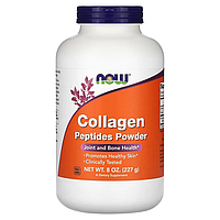 Now foods collagen peptide powder 227 грамм, пептиды коллагена в порошке 227 грамм