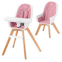 Стільчик для годування 2в1 KiderKraft Tixi Pink