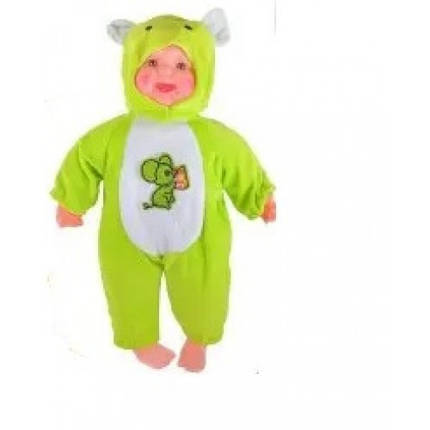 (забруднений костюмчик)Пупс музичний реготун 45см арт. SEL-0003 батар, фото 1