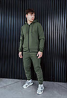 Спортивний костюм Staff ni khaki fleece