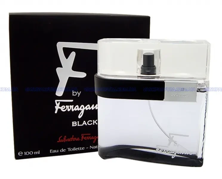 Salvatore Ferragamo F By Ferragamo Black Pour Homme 1 5