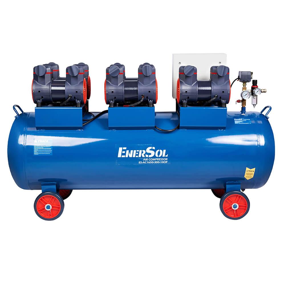 Компресор повітряний безоливний EnerSol ES-AC1650-300-10OF