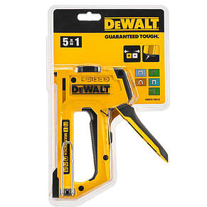 Степлер MULTI TACKER 5 в 1 скоби тип A, G, H, 6-14 мм, цвяхи J 12, 15 мм DeWALT DWHT0-TR510, фото 4
