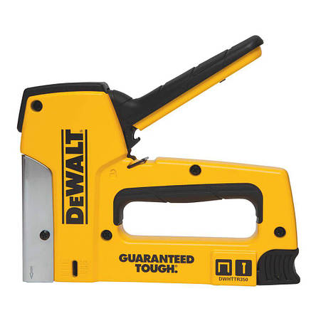 Степлер Heavy Duty для скоб типу G 6-14 мм, цвяхів типу J 12, 15 мм DeWALT DWHTR350-0, фото 1