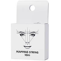 Нить для прорисовки эскиза бровей Mapping String белая, 10 м