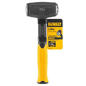 Міні-кувалда з вагою головки 1361 г DeWALT DWHT51388-0, фото 4