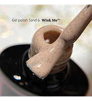 Гель-лак Wink Me SAND № 6, 8 мл
