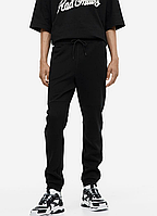 Чоловічі спортивні штани-джогери Н&М (56215) M Чорні