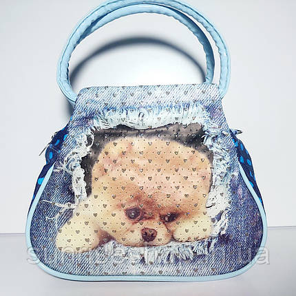 Сумочка дитяча текстильна довгий регульований ременець, фото 1