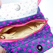 Сумочка дитяча текстильна довгий регульований ременець, фото 5