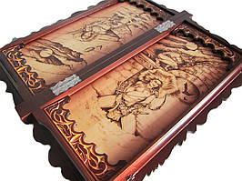 Нарды художественные/эксклюзивные " Фантазия человека" 8