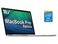 Ноутбук Apple A1398 MacBook Pro Retina / 15.4" (2880x1800) IPS / Intel Core i7-4770HQ (4 (8) ядра по 2.2 - 3.4