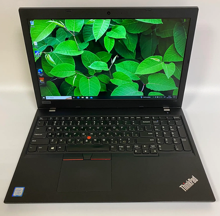 Б/в Ноутбук Б-клас Lenovo ThinkPad L580 15.6" 1920x1080| Core i5-8250U| 16 GB RAM| 256 GB SSD| UHD 620, фото 1