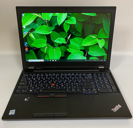 Б/в Ноутбук Б-клас Lenovo Thinkpad P50 15.6" 1920x1080| Xeon E3-1505M v5| 16 GB RAM| 512 GB SSD| Quadro M2000M 4GB, фото 1