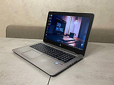 Б/в Ігровий ноутбук HP EliteBook 850 G3 15.6" 3840x2160| i7-6500U| 16GB RAM| 256GB SSD NEW| Radeon R7 M365X 1GB, фото 4