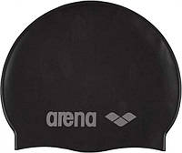 Шапка для плавания Arena CLASSIC SILICONE JR (91670-055) черный Дет OSFM(