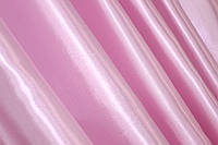 Однотонная ткань атлас, висота в рулоне 2.7м. Цвет розовый. Код 741ш
