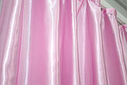 Однотонна тканина атлас, висота в рулоні 2.7м. Колір рожевий. Код 741ш, фото 6