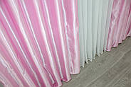 Однотонна тканина атлас, висота в рулоні 2.7м. Колір рожевий. Код 741ш, фото 7