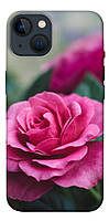 Чехол с принтом на Айфон 13 роза в саду / Чехол с принтом на iPhone 13