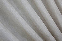 Однотонна тканина "Льон мішковина". Висота 2,8 м. Колір бежевий. Код 114ш