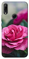 Чехол с принтом на Хуавей П Смарт з роза в саду / Чехол с принтом на Huawei P Smart Z