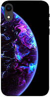 Чехол с принтом на Айфон Икс Эр colored planet / Чехол с принтом на iPhone XR