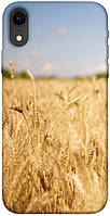 Чехол с принтом на Айфон Икс Эр поле пшеницы / Чехол с принтом на iPhone XR