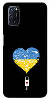 Чехол с принтом на Оппо А52 / Оппо А72 / Оппо А92 з україною в серці / Чехол с принтом на Oppo A52 / Oppo A72