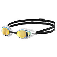 Очки для плавания Arena AIR-SPEED MIRROR желтый, медно-белый OSFM 003151-202
