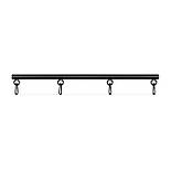 Фіксатор для рук та ніг Bedroom Fantasies: Spreader Bar Lightweight Restraint Bar, чорний, фото 3