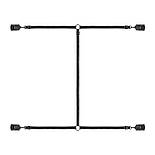 Фіксатор на ліжко з наручниками та поножами Bedroom Fantasies: Under the bed Restraint Bondage Set, фото 2