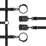 Фіксатор на ліжко з наручниками та поножами Bedroom Fantasies: Under the bed Restraint Bondage Set, фото 3