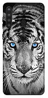 Чехол с принтом на Самсунг Галакси А21 бенгальский тигр / Чехол с принтом на Samsung Galaxy A21